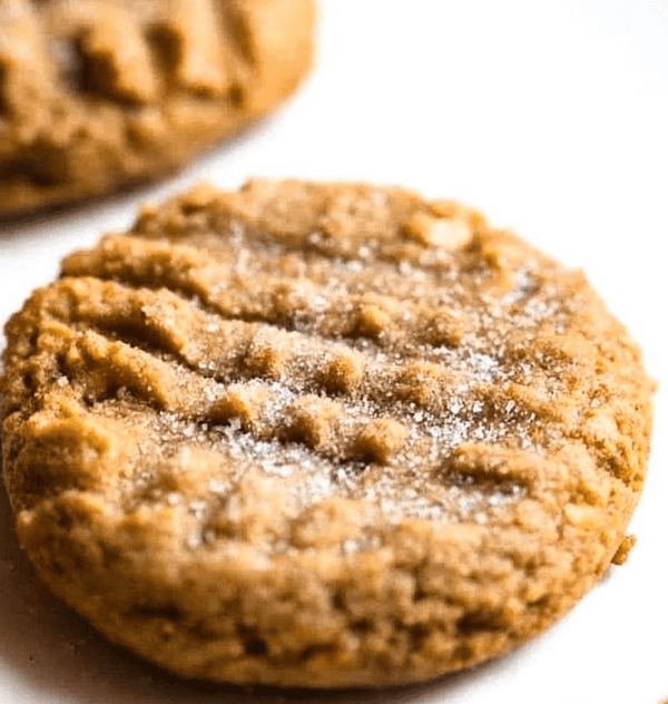 8 Minute Crunchy Peanut Butter Cookies - Nuts About Life