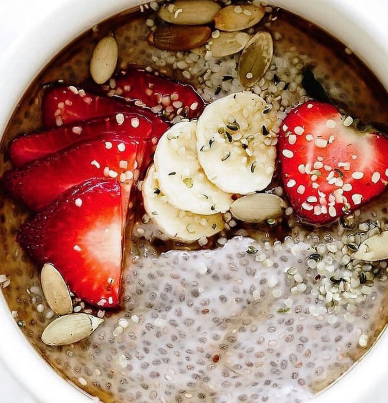 Maple Hemp Seed and Chia Wellness Bowl