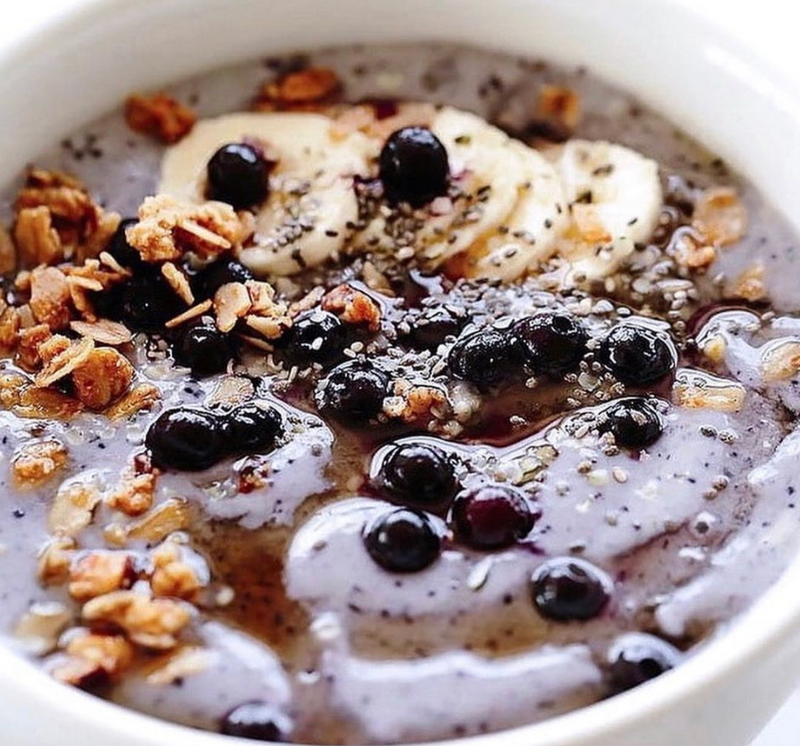 Berry and Tofu Smoothie Bowl