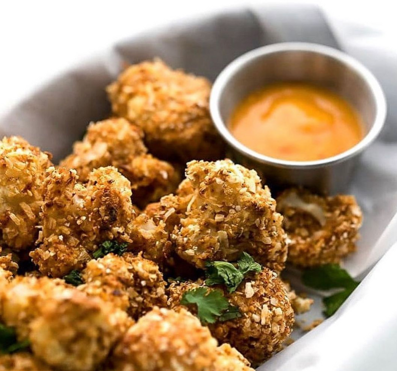 Spiced Cauliflower Nuggets