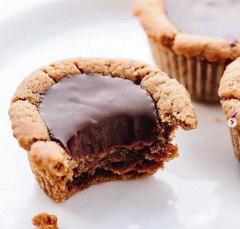 Cookie Dough Ganache Cups