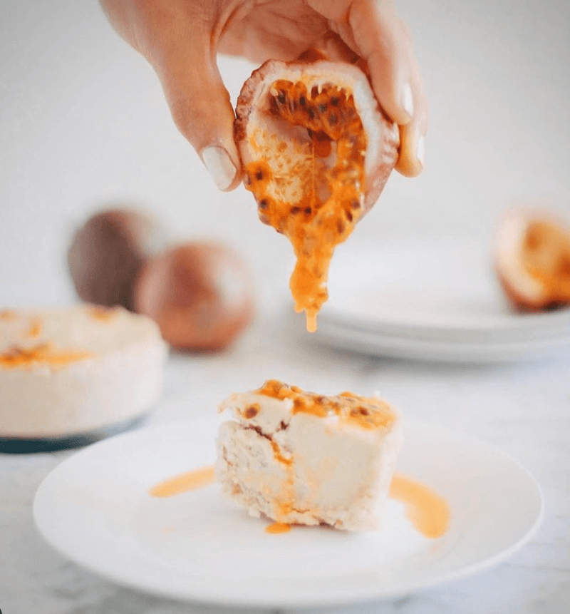 Coconut and Passionfruit Tart - Nuts About Life