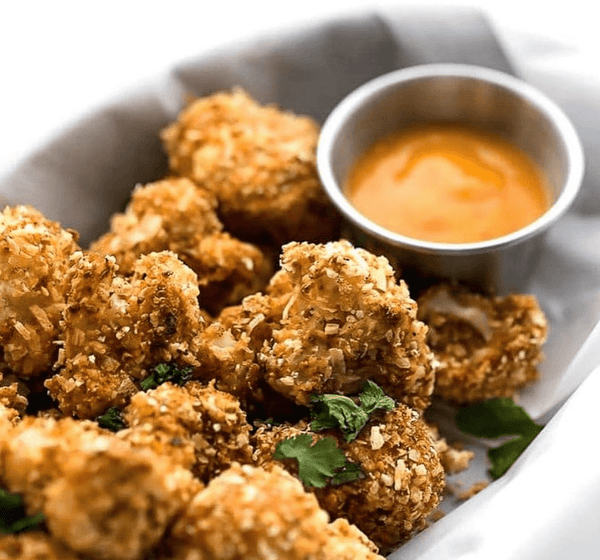 Spiced Cauliflower Nuggets - Nuts About Life