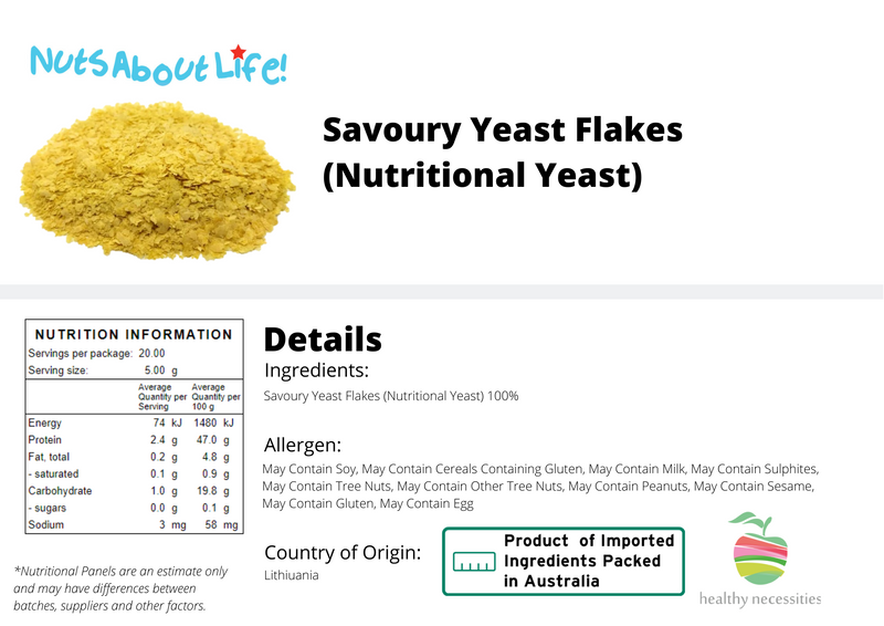Savoury Yeast Flakes (Nutritional Yeast)