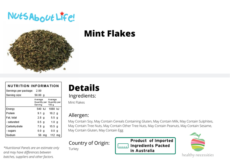 Dried Mint Flakes