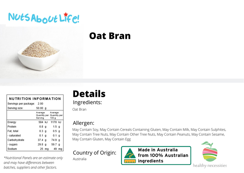 Natural Oat Bran