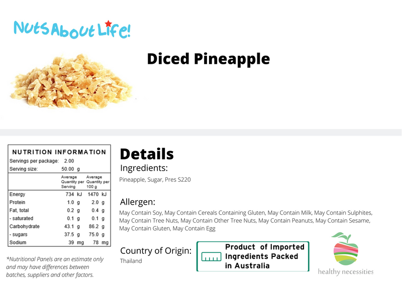 Diced Pineapple