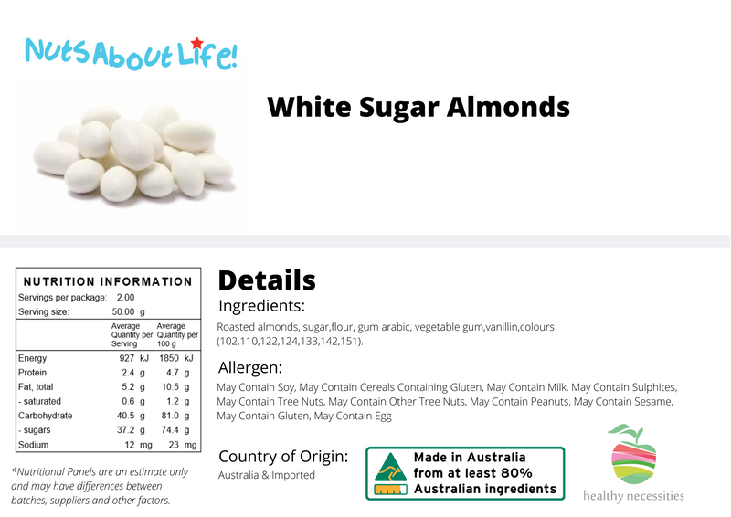 Sugared Almonds (White)
