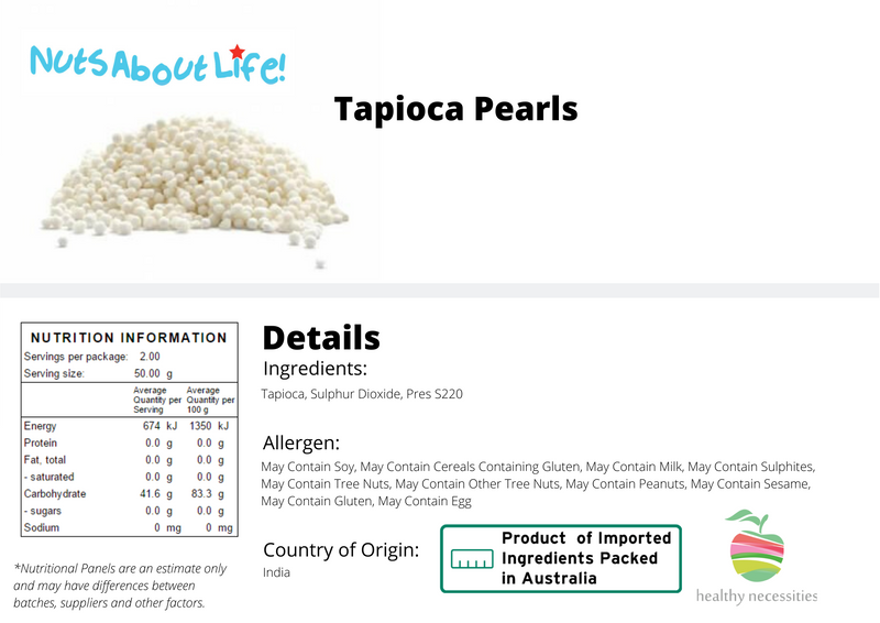 Tapioca Pearls