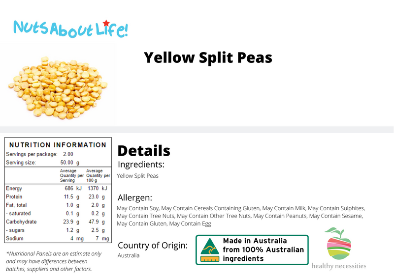 Yellow Split Peas