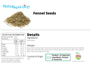 Fennel Seeds - Nuts About LifeFEN6715Nuts About Life