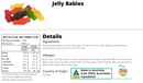 Jelly Babies - Nuts About LifeJBAB7019Nuts About Life