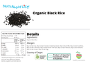 Organic Black Rice - Nuts About LifeOBR8795Nuts About Life