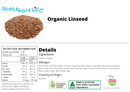 Organic Linseed (flax) - Nuts About LifeOLIN7798Nuts About Life