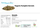 Organic Pumpkin Seeds - Nuts About LifeOPS7675Nuts About Life