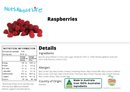 Raspberries - Nuts About LifeRASP4704Nuts About Life