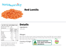 Red Lentils - Nuts About LifeREDL9969Nuts About Life