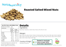 Roasted Mixed Nuts Salted - Nuts About LifeRMNS9915Nuts About Life
