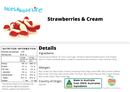Strawberries and Cream - Nuts About LifeSAC72Nuts About Life